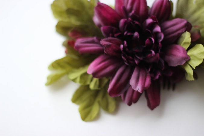 FairyFlux Dahlia Flower Hairclip